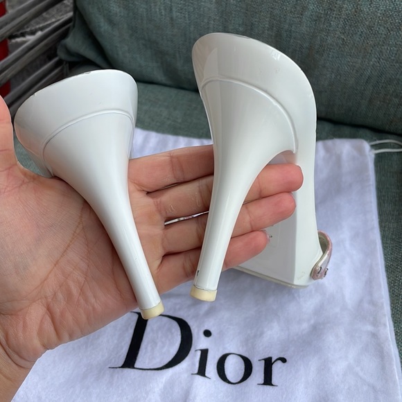 Y2k pink Christian Dior monogram heels - Picture 6 of 14